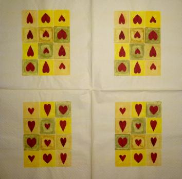 077 Heart / Hearts - 3-ply - Ti-Flair